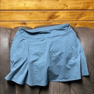 Athletic Blue Skater Skort